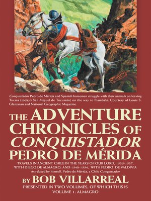 cover image of The Adventure Chronicles of Conquistador Pedro De Mérida